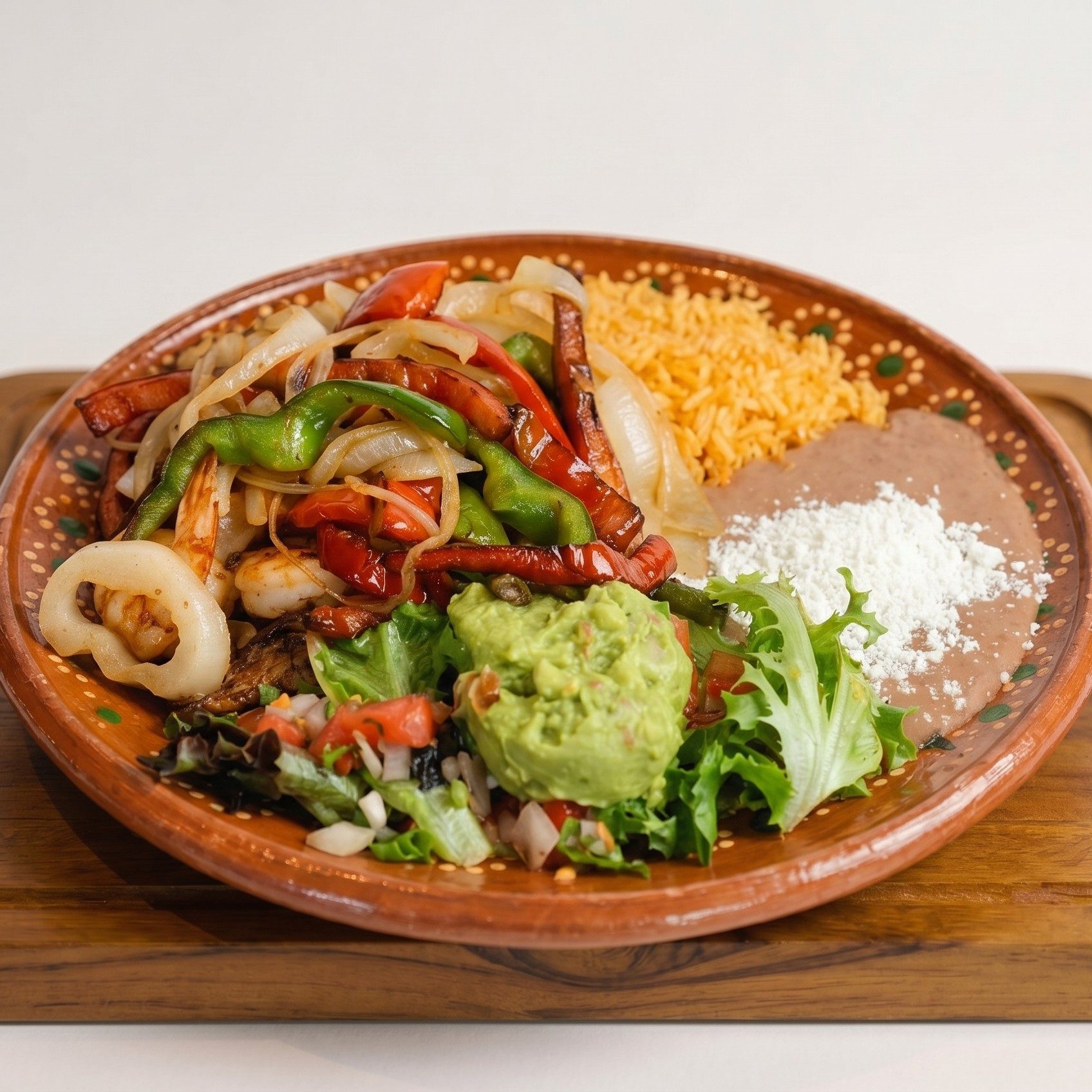 Carne Asada & Camarones.