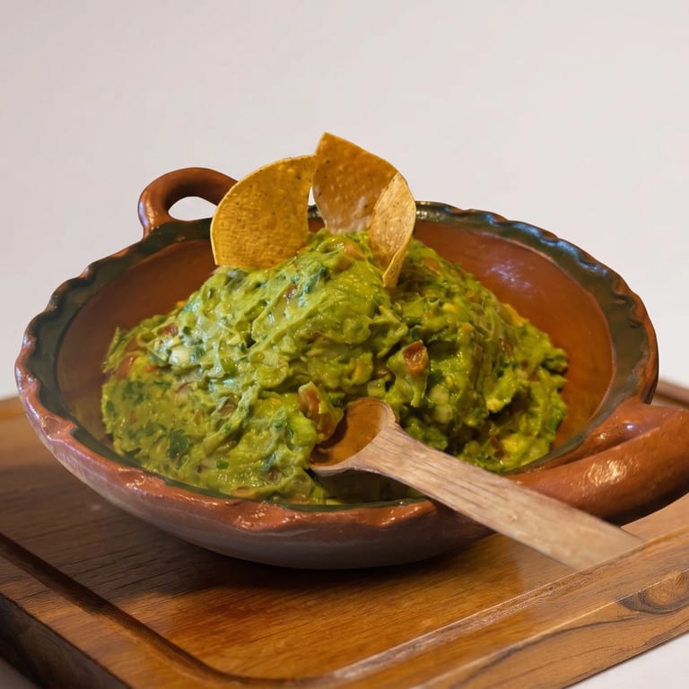 Delicious Guacamole Made Fresh