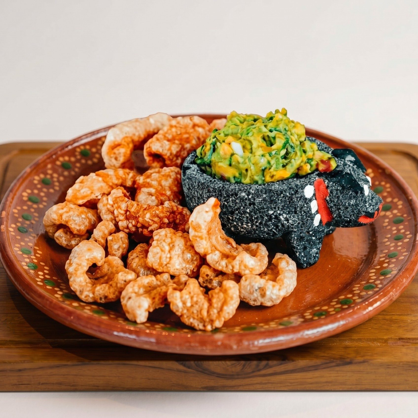 Chicharrones & Guacamole.